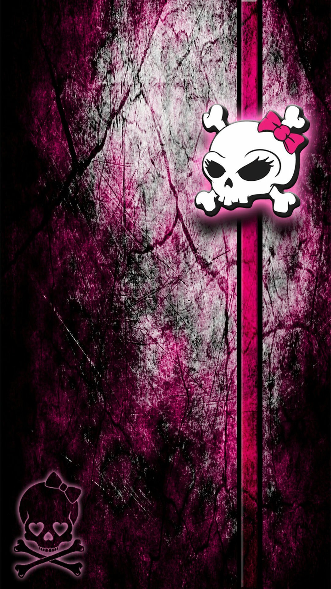 Pink Skull Wallpapers