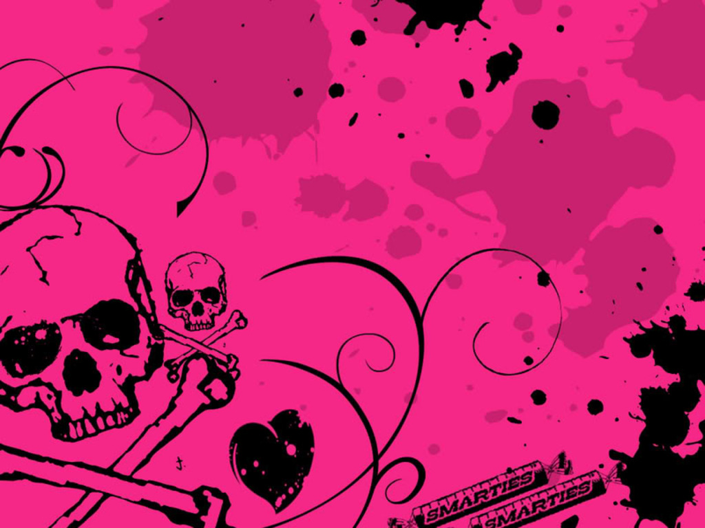 Pink Skull Wallpapers