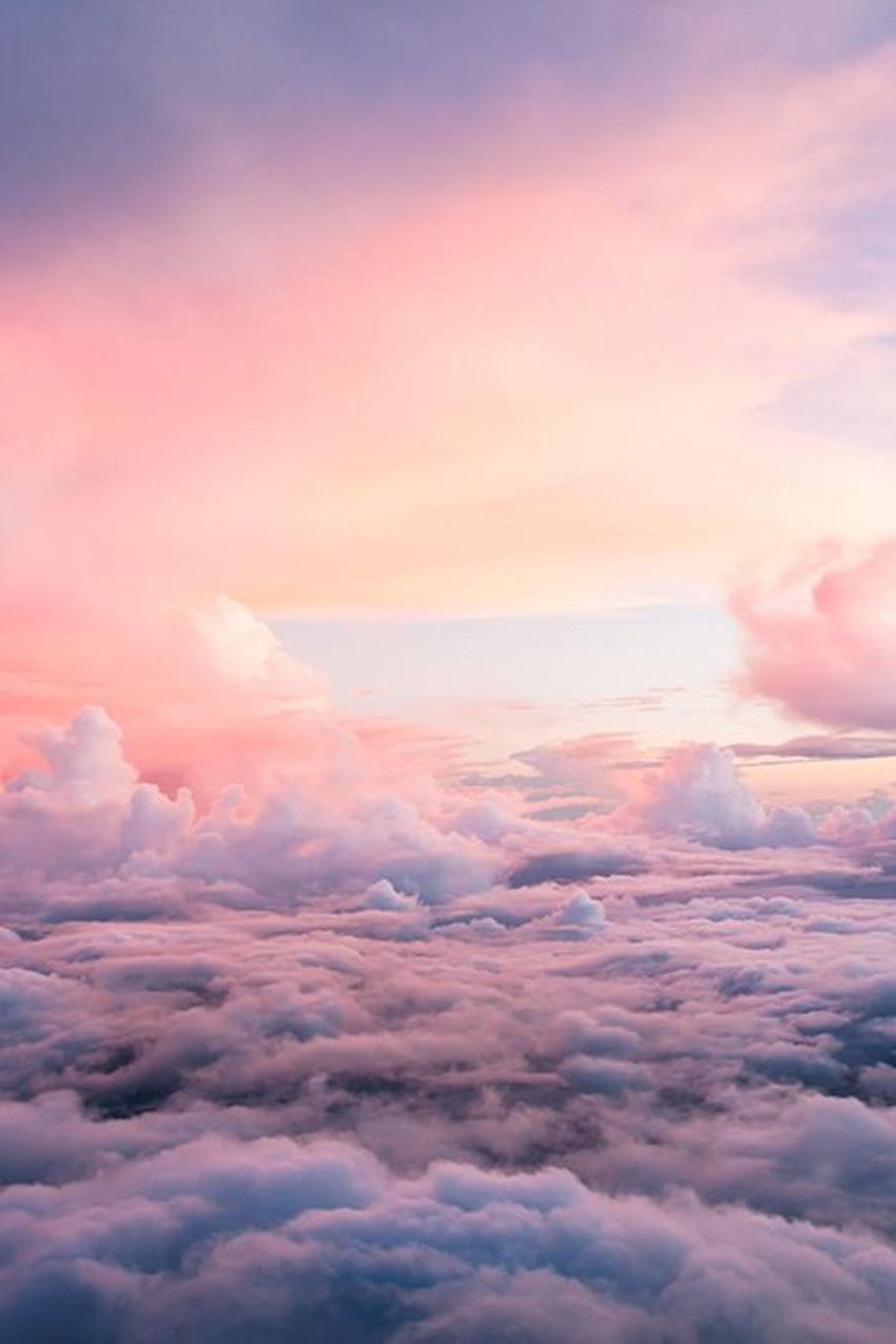 Pink Sky Aesthetic Pastel Wallpapers