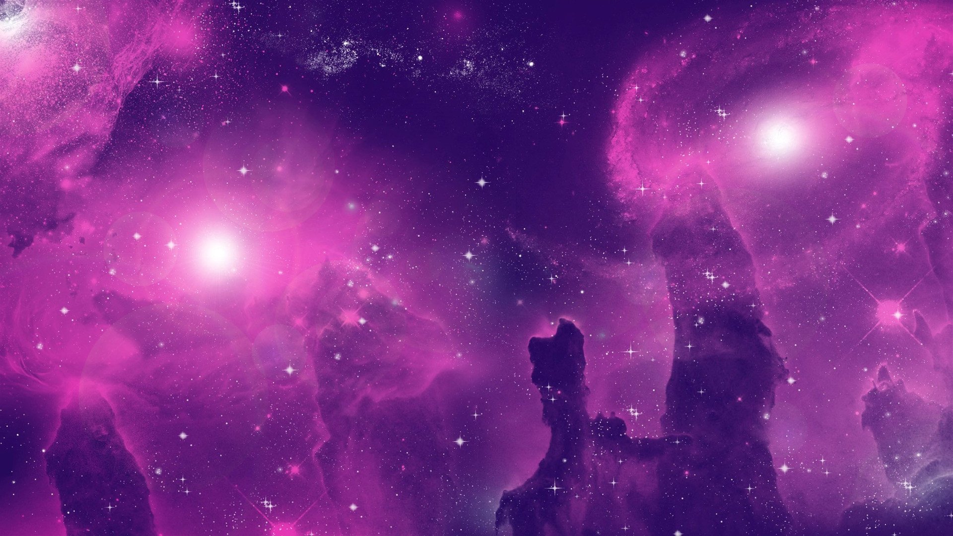 Pink Space Wallpapers