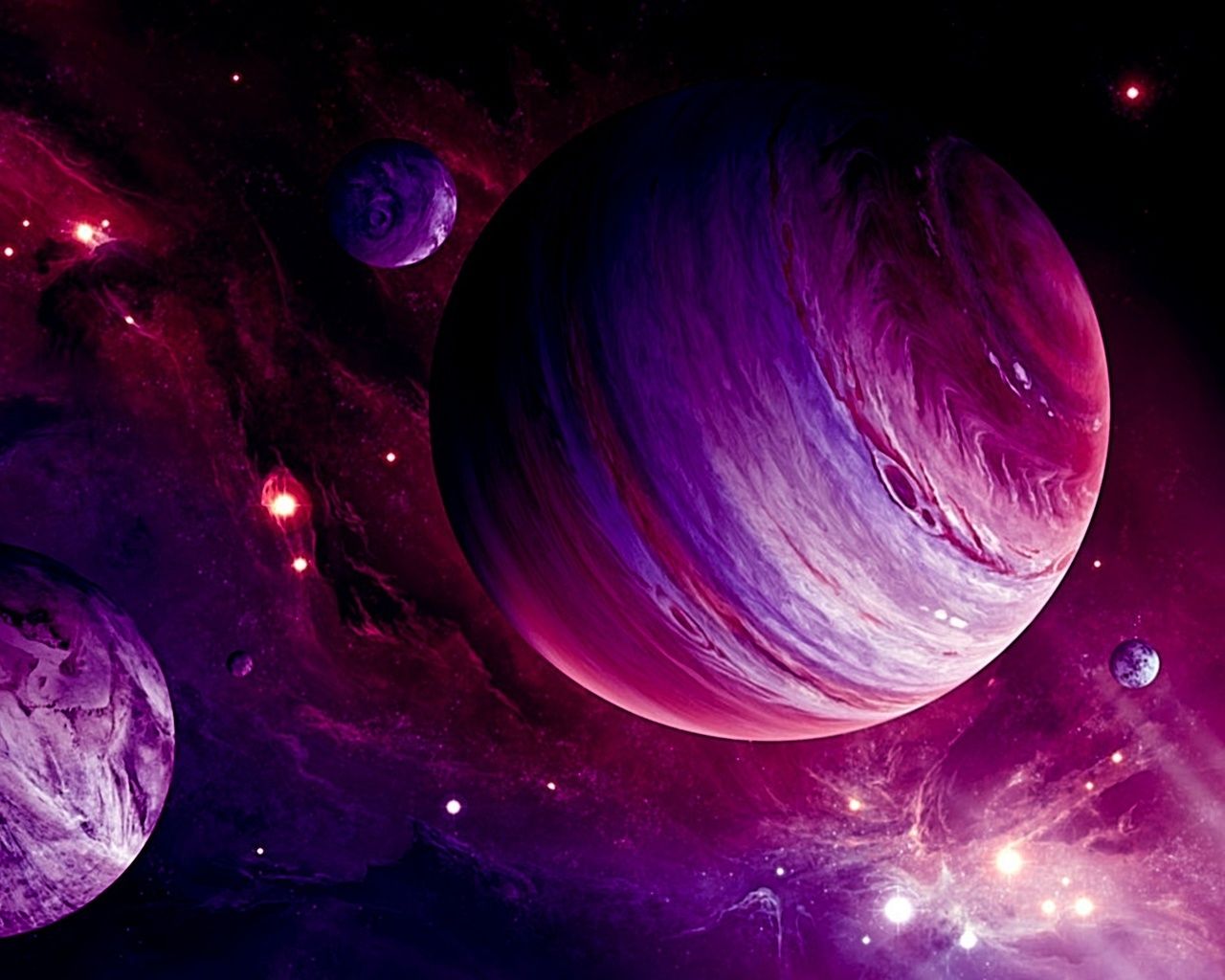 Pink Space Wallpapers