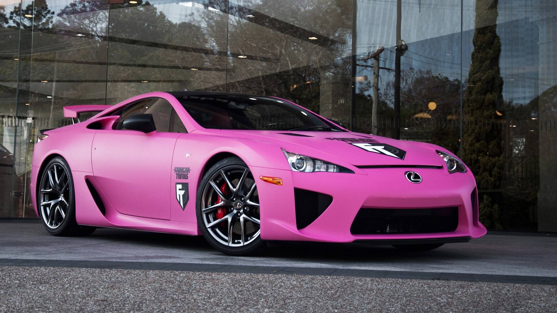 Pink Sports Car Wallpapers