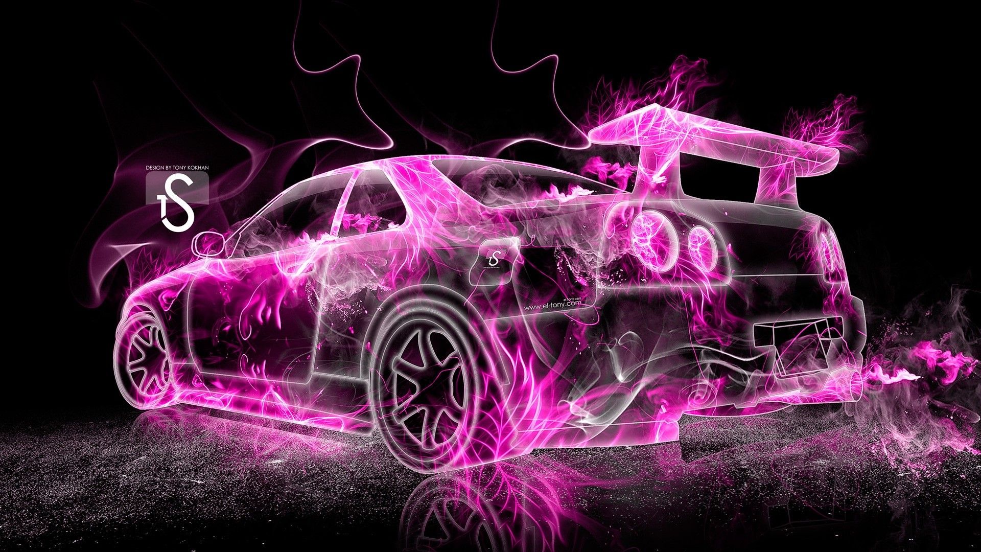 Pink Sports Car Wallpapers