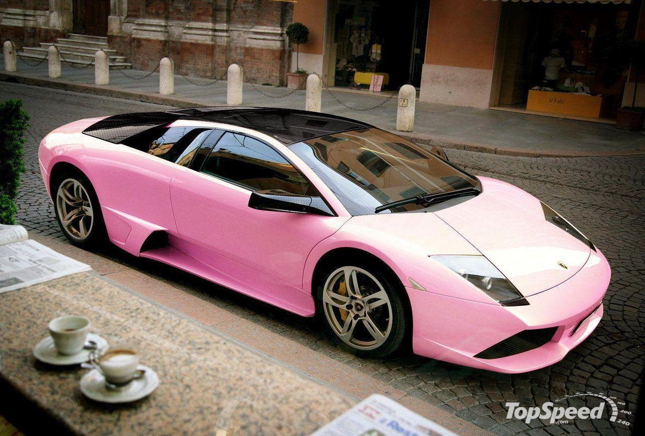 Pink Sports Car Wallpapers