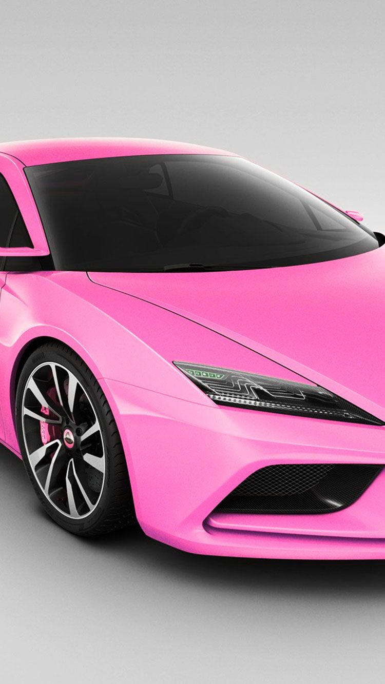 Pink Sports Car Wallpapers