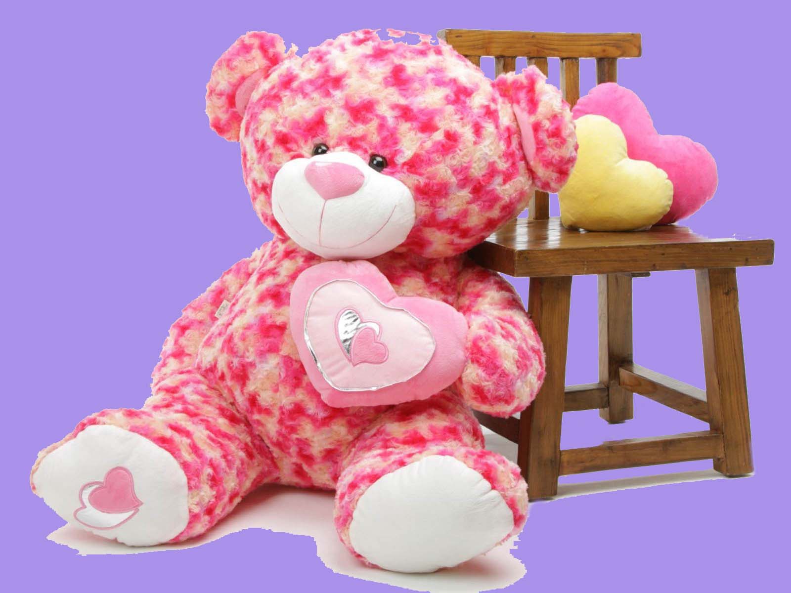 Pink Teddy Bear Wallpapers