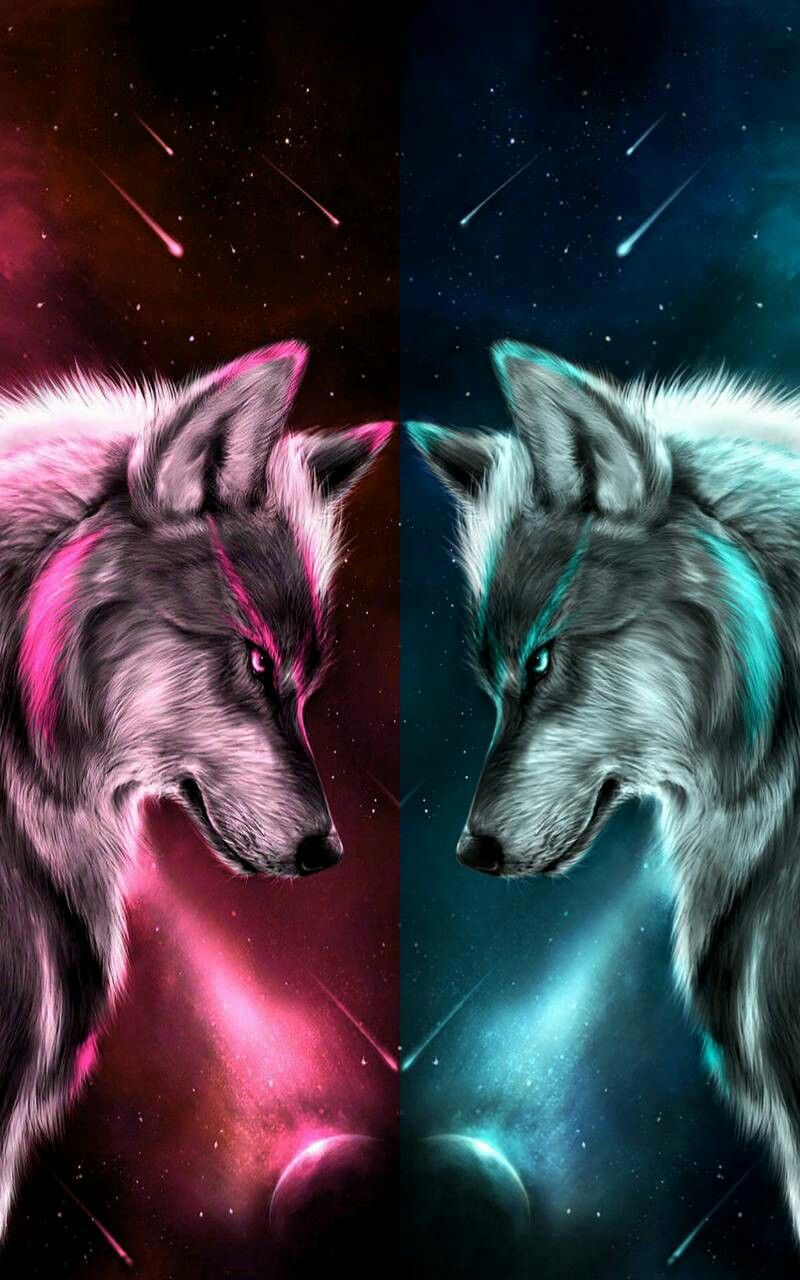 Pink Wolf Wallpapers