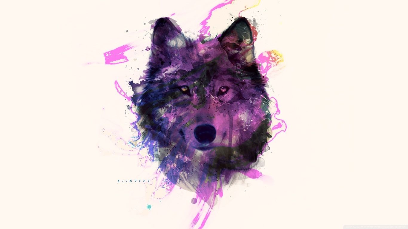 Pink Wolf Wallpapers