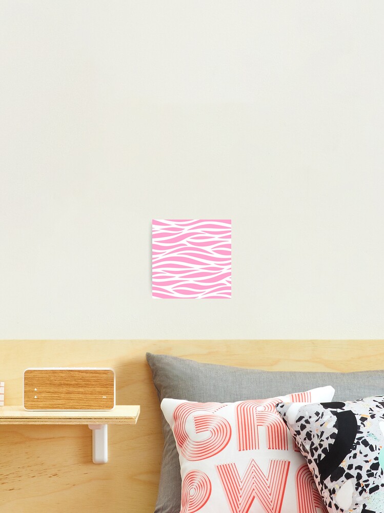 Pink Zebra Room Wallpapers