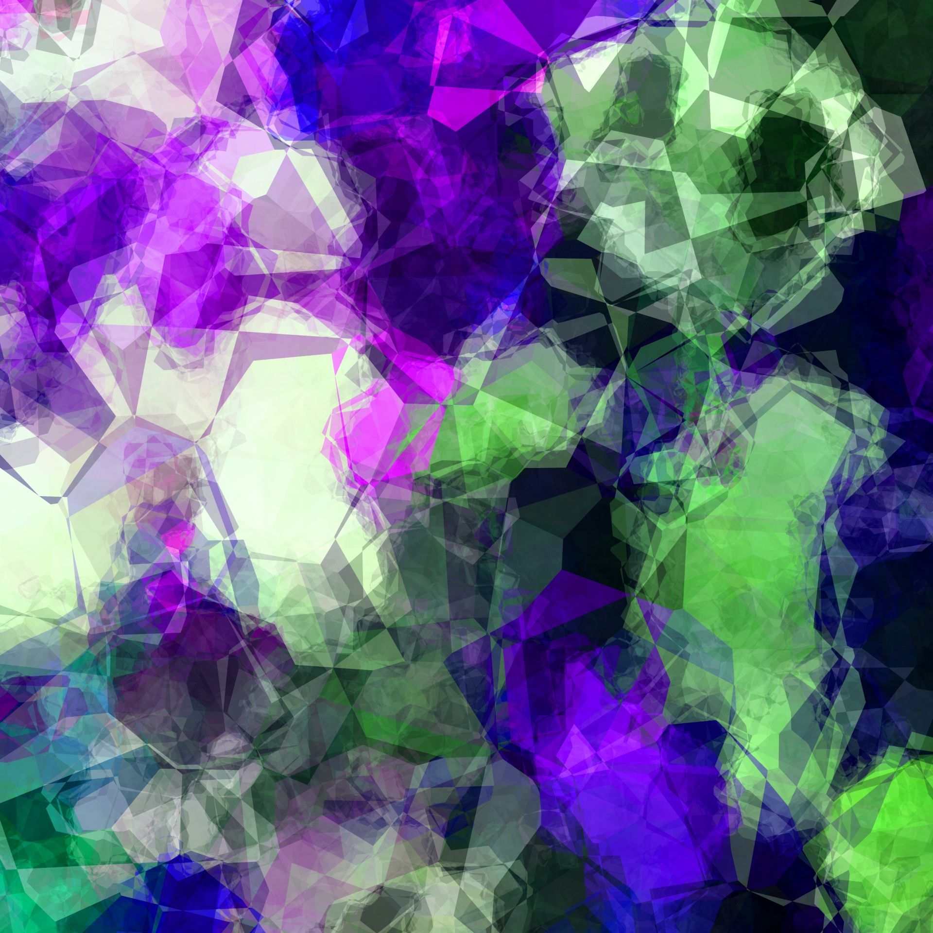 Purple And Green Abstract Background