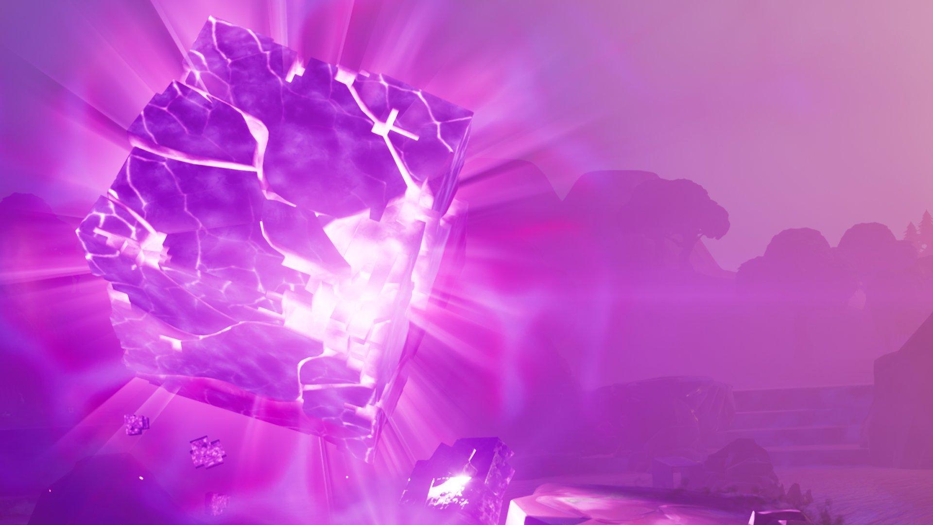 Purple Fortnite Background