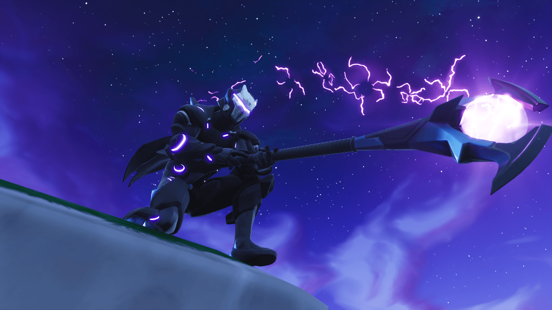 Purple Fortnite Background