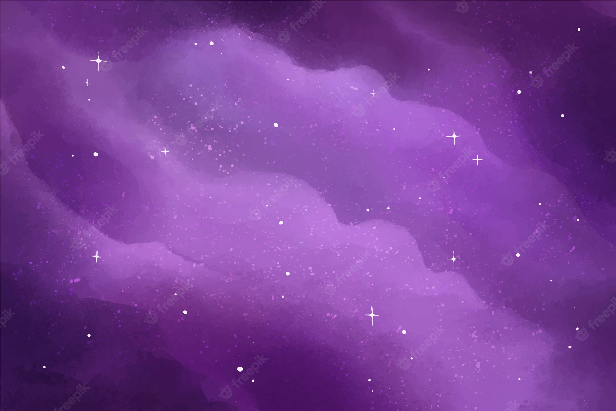 Purple Galaxy Background