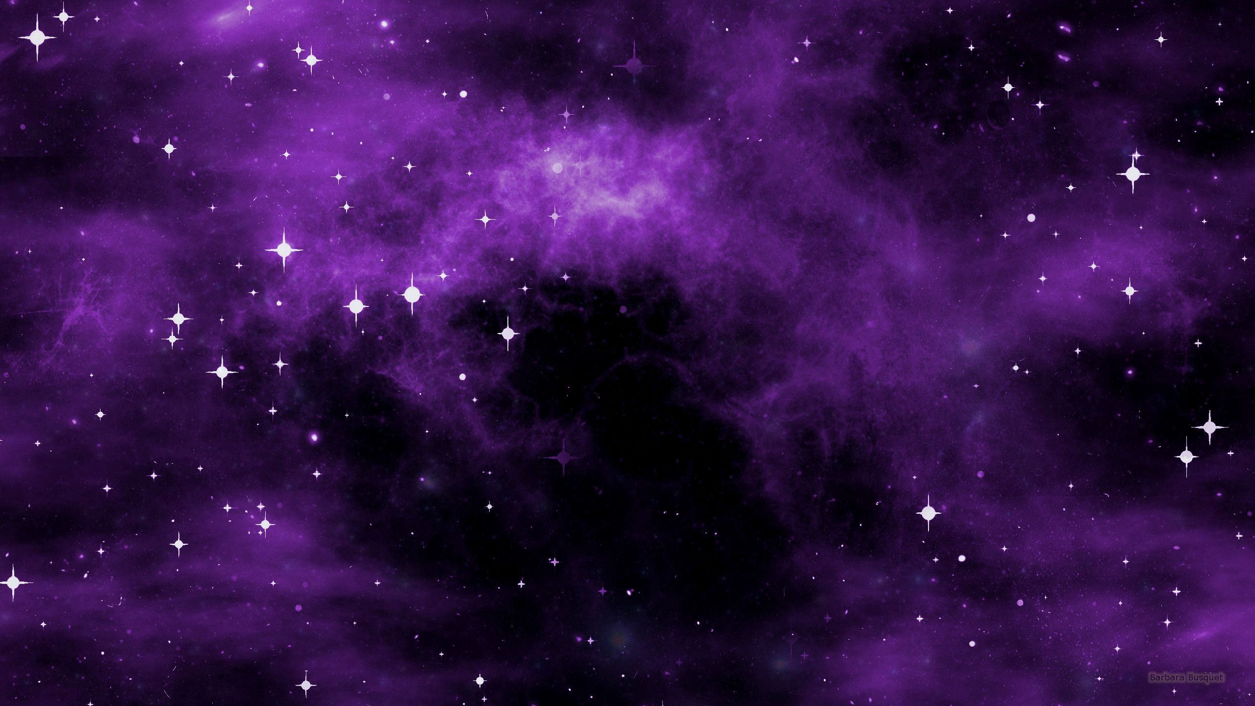 Purple Galaxy Background