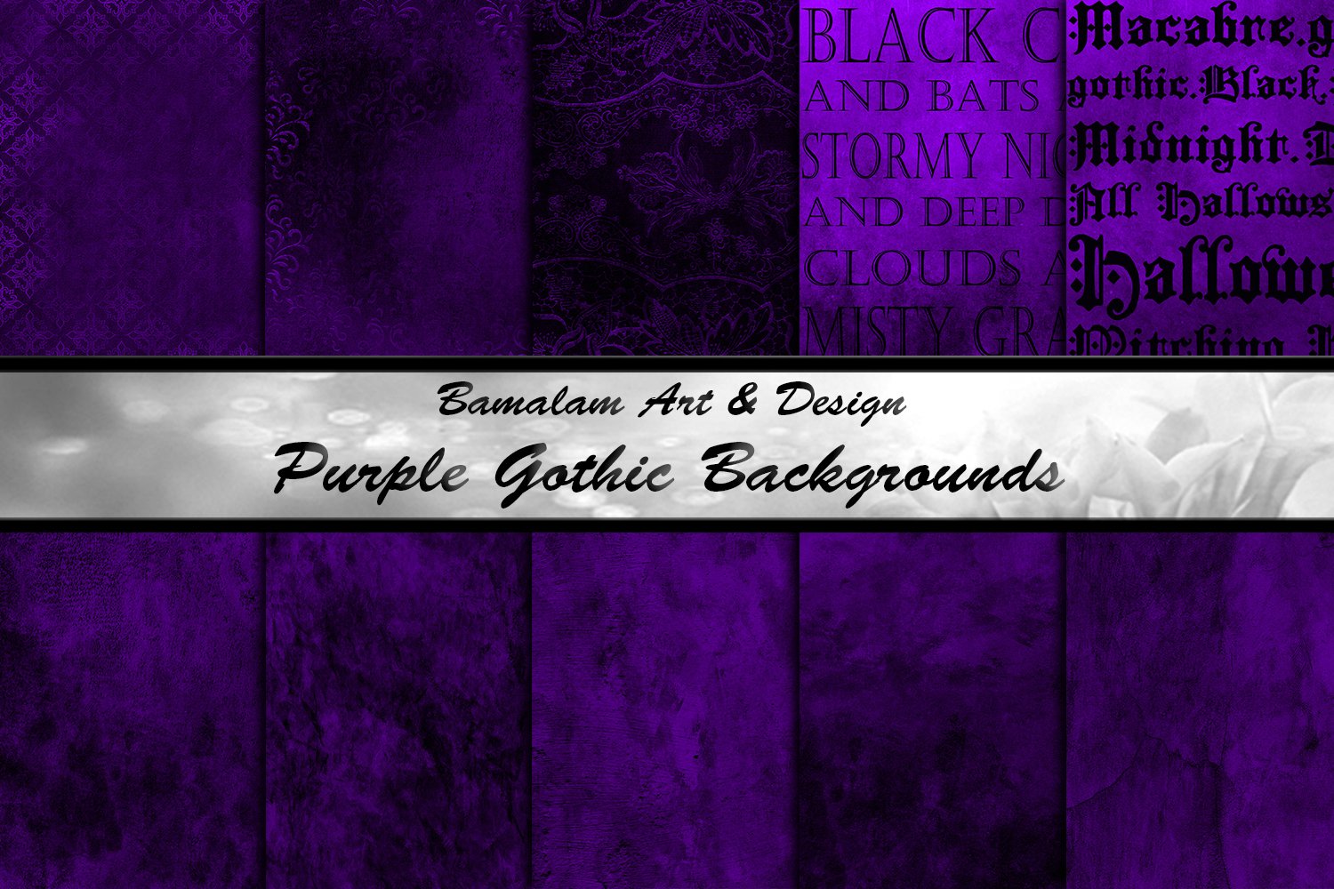 Purple Gothic Backgrounds