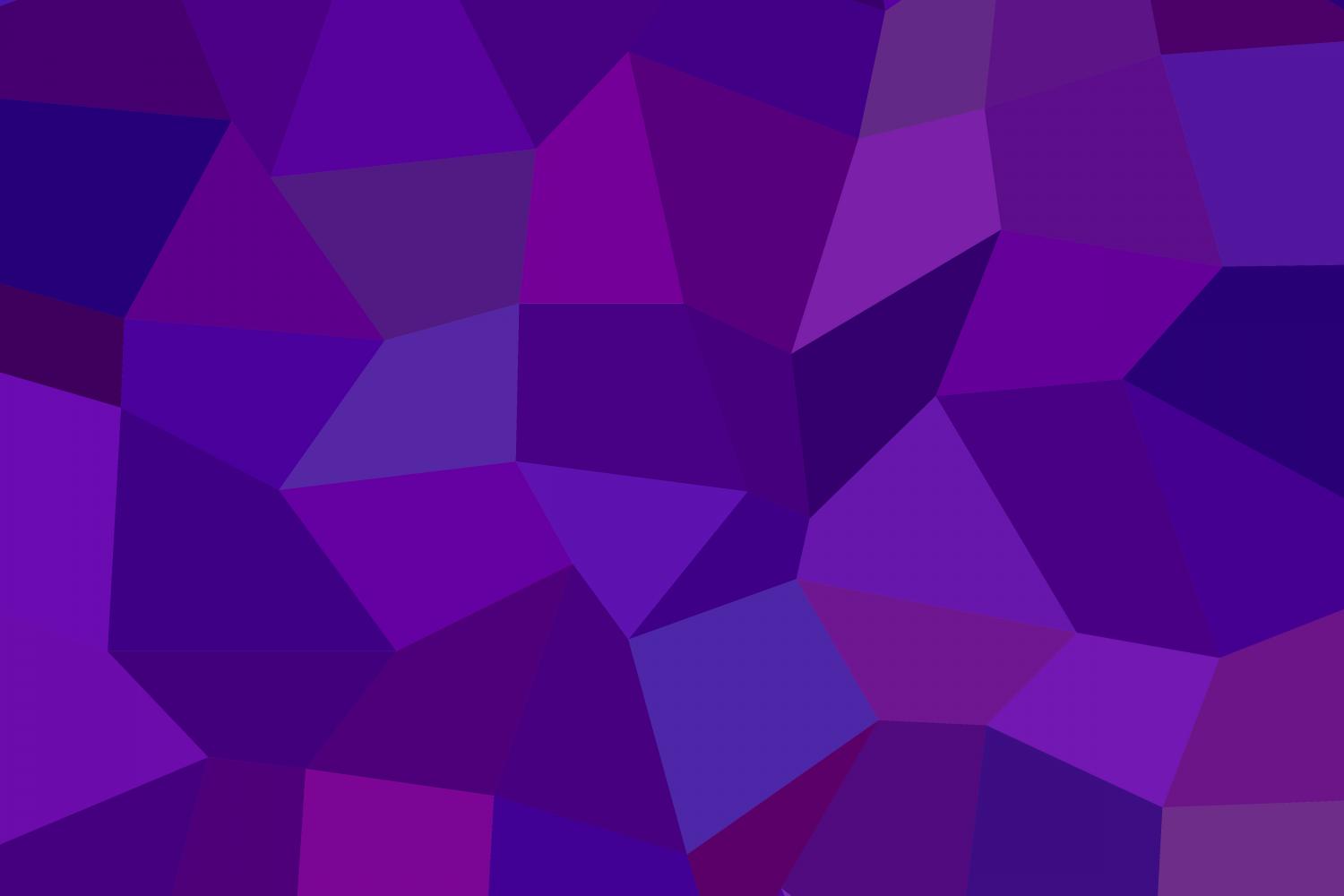 Purple Polygon Background