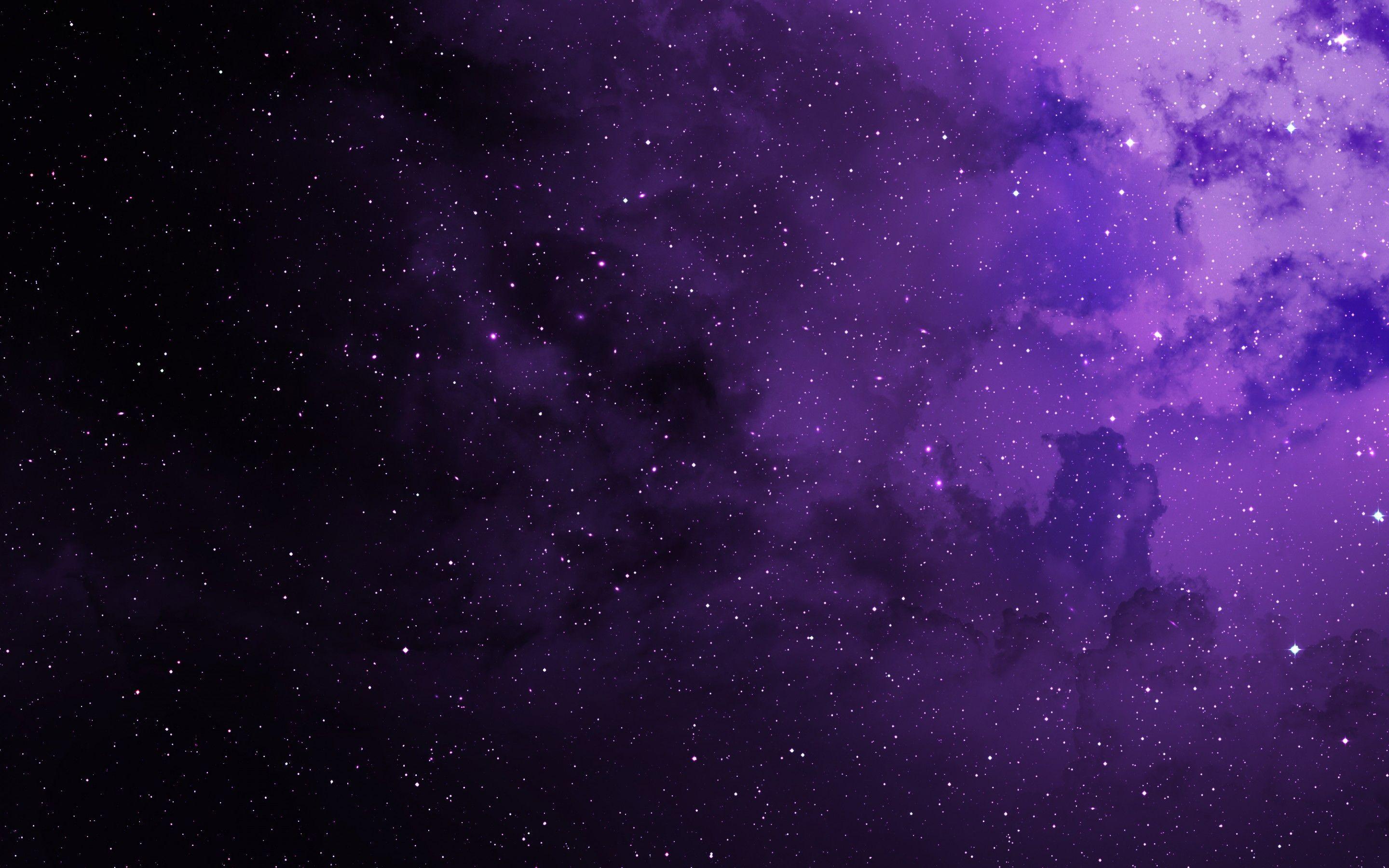 Purple Space Background