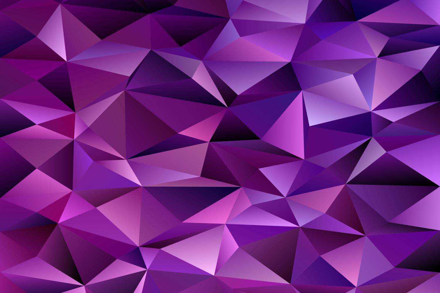 Purple Triangle Background