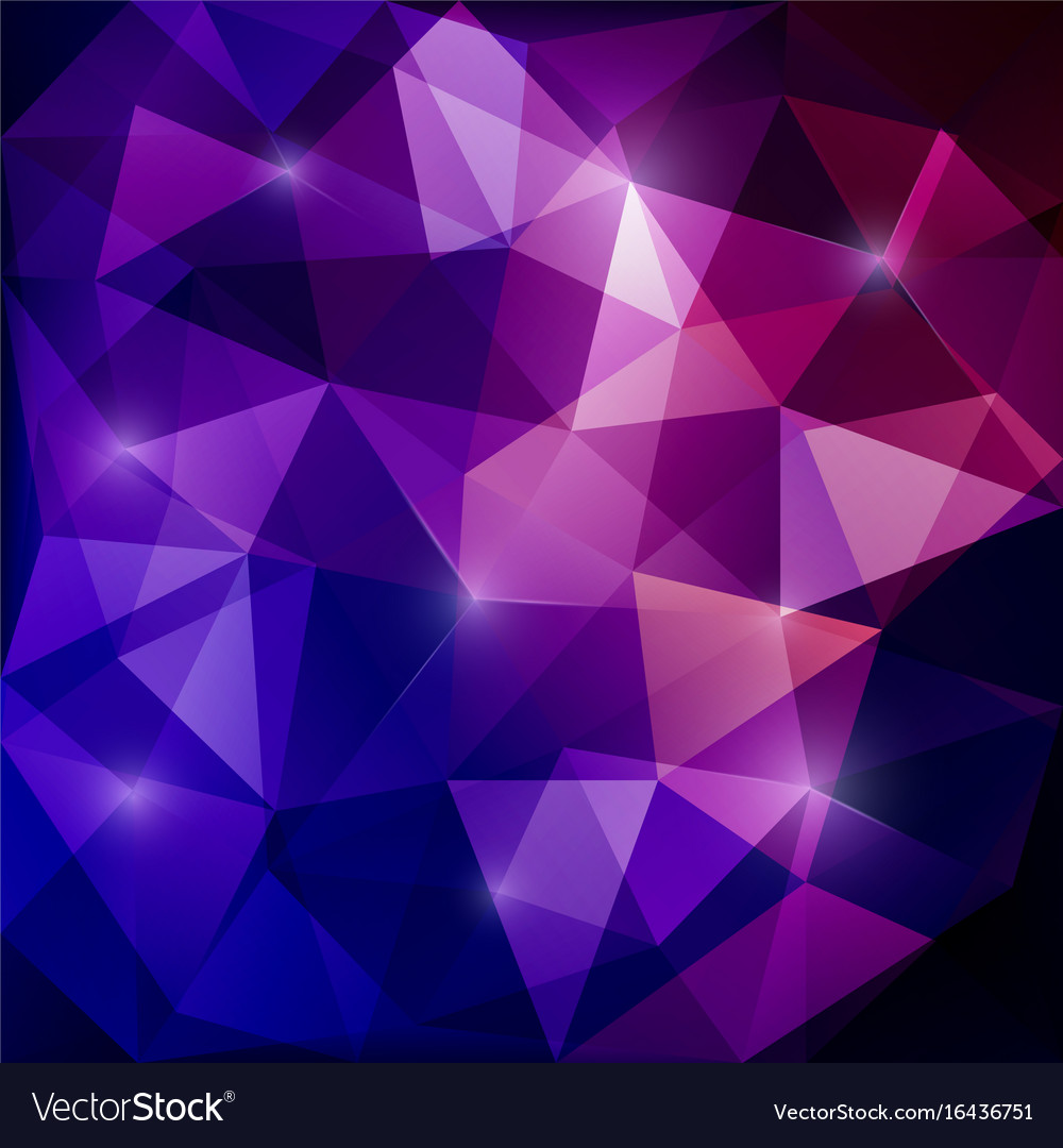 Purple Triangle Background