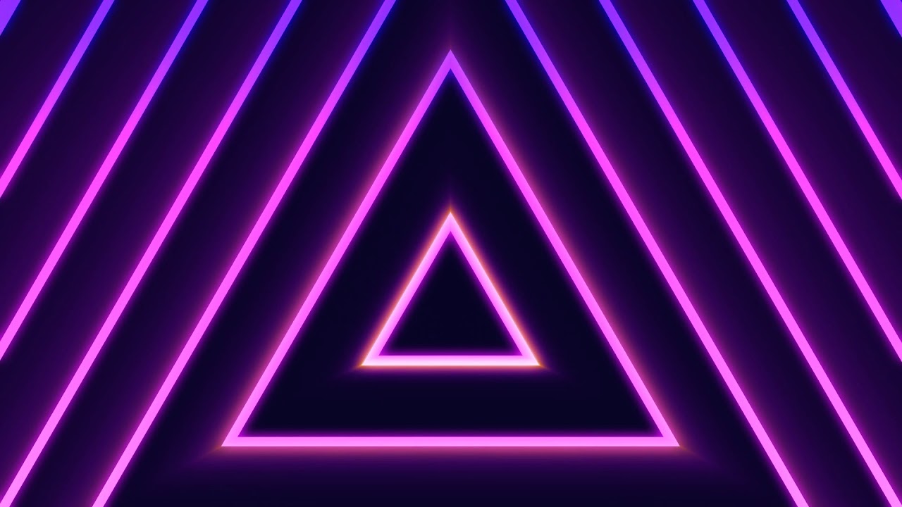 Purple Triangle Background