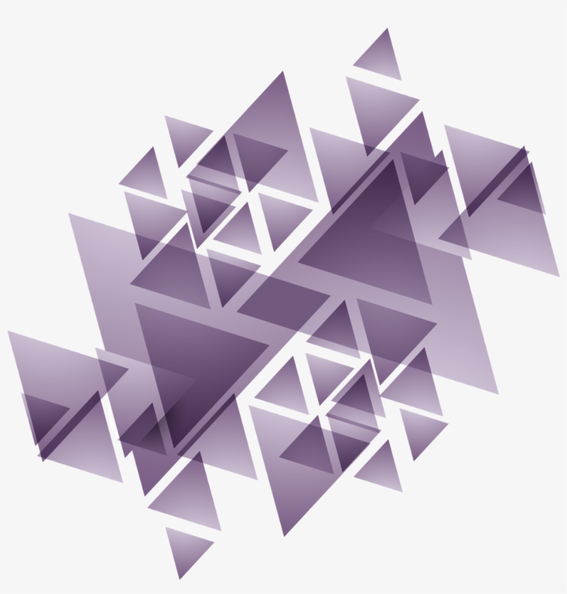 Purple Triangle Background