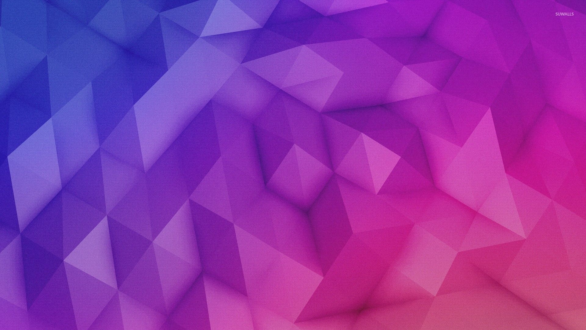 Purple Triangle Background