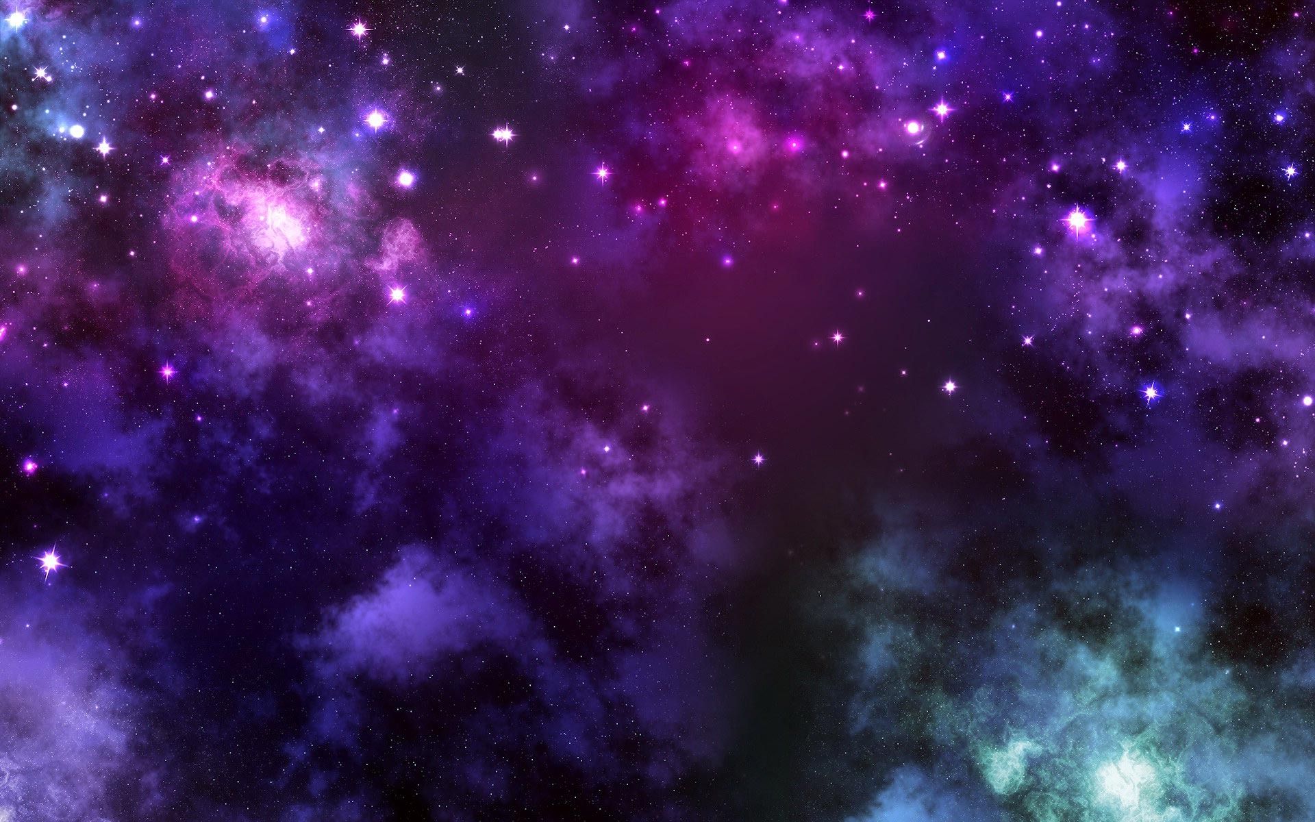 Purple Universe Background