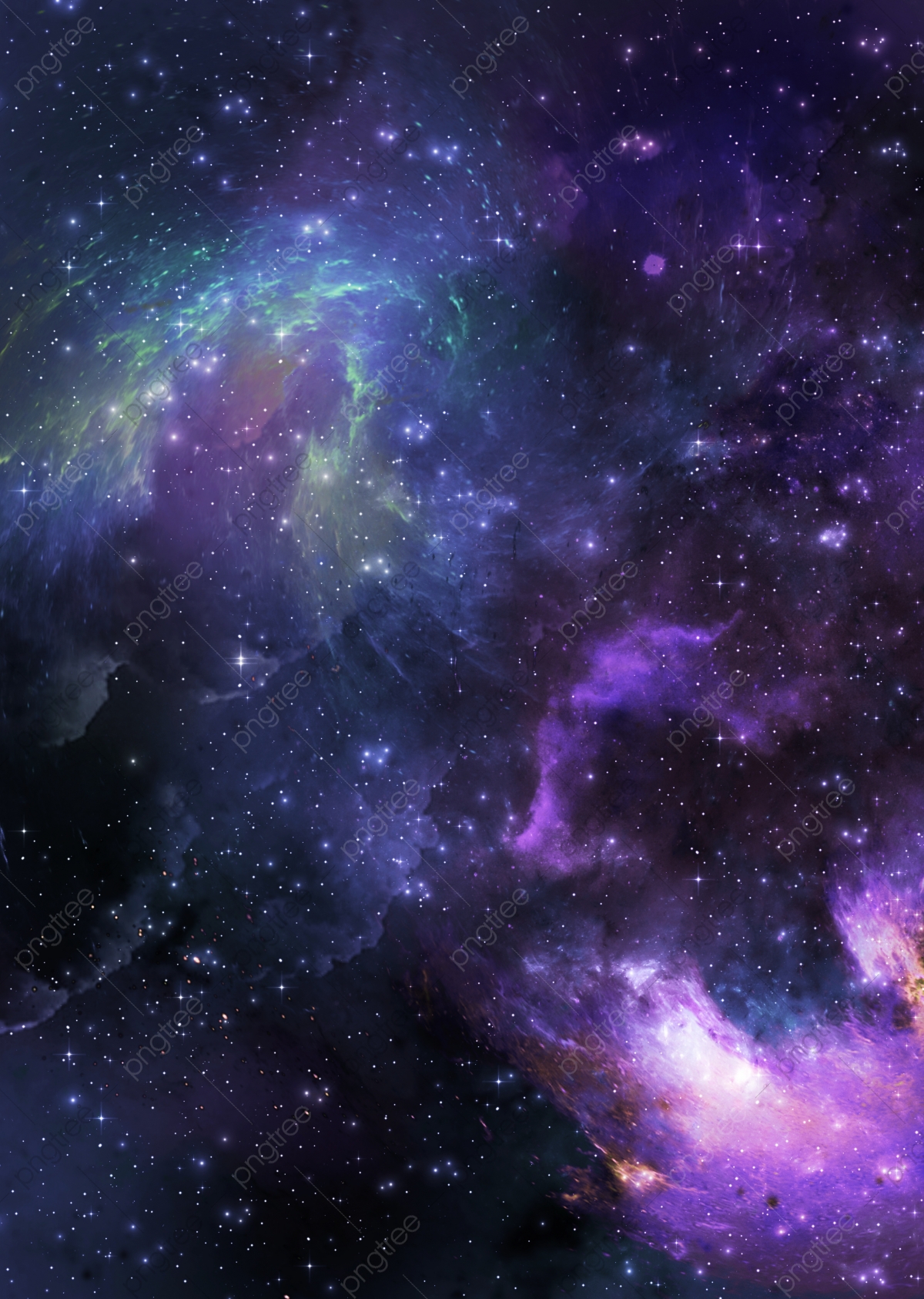 Purple Universe Background