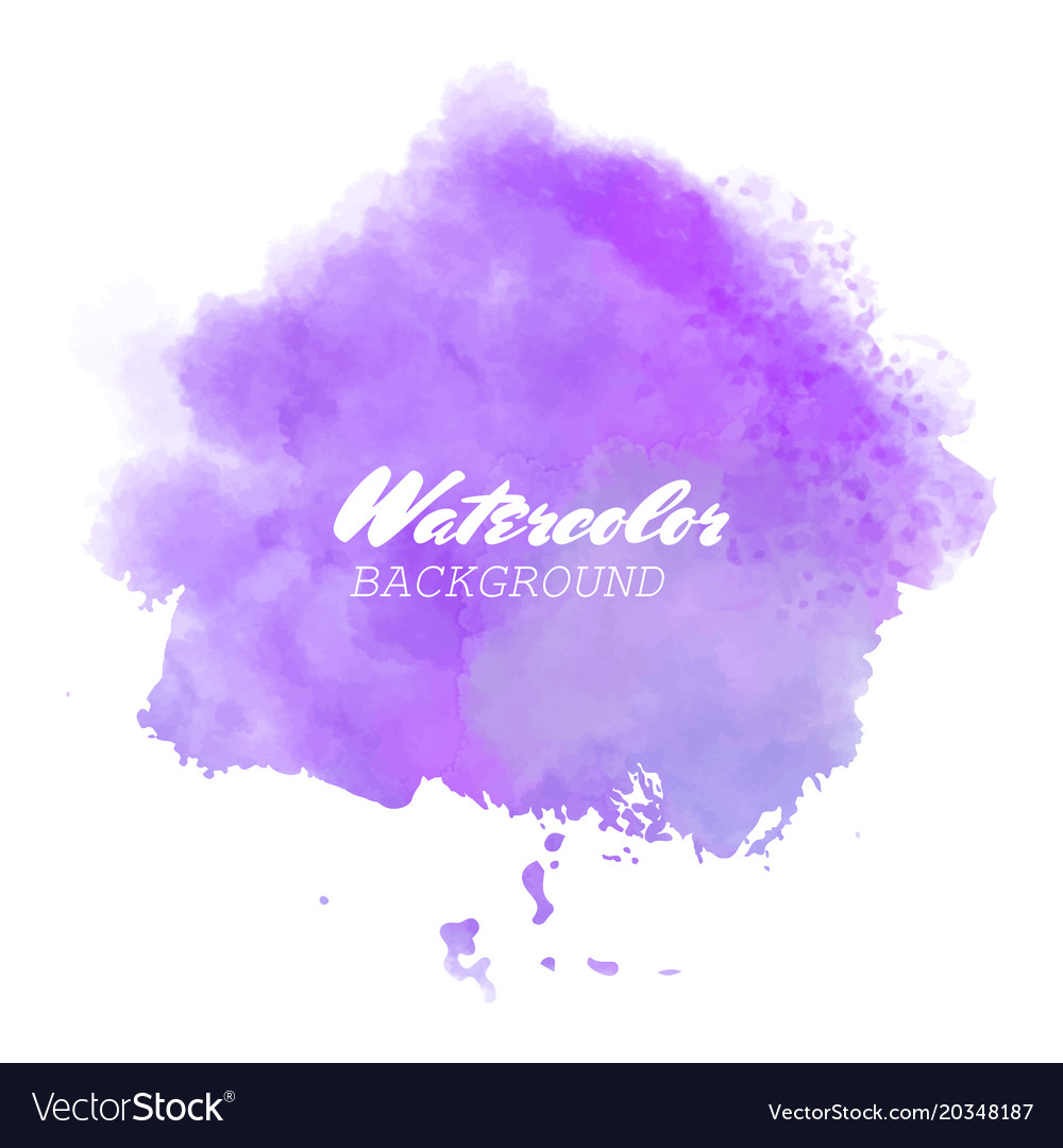 Purple Watercolor Background