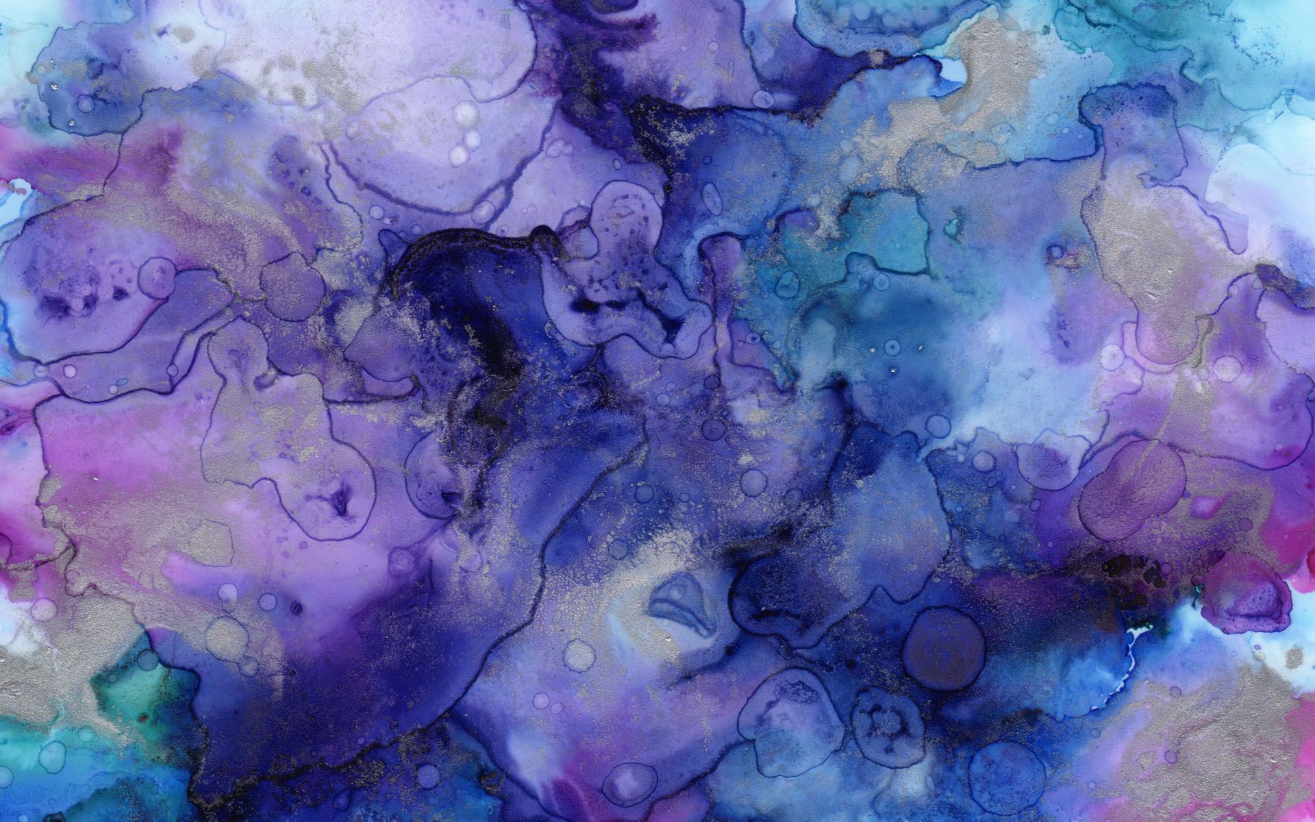 Purple Watercolor Background