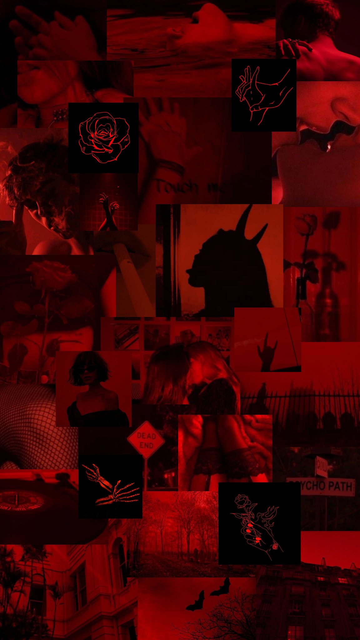 Red Aesthetic Baddie Wallpapers