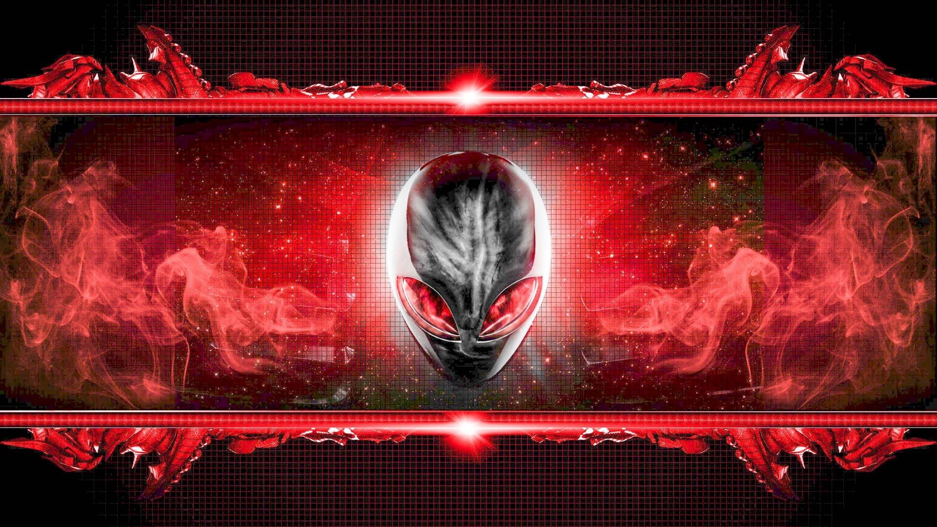 Red Alienware Wallpapers