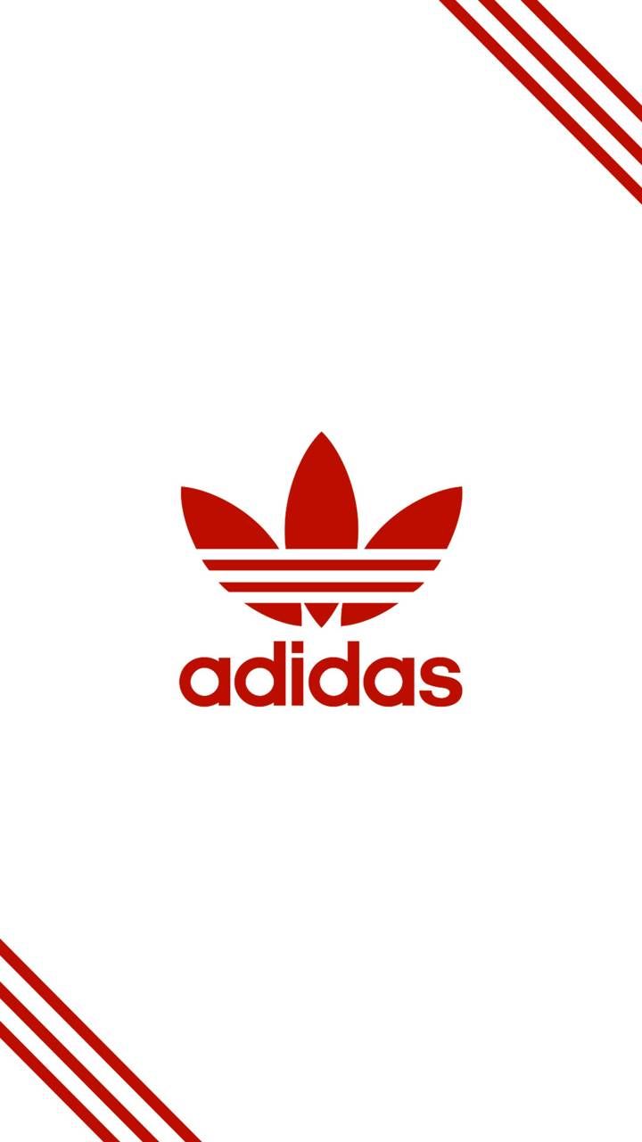 Red And Black Adidas Logo Wallpapers