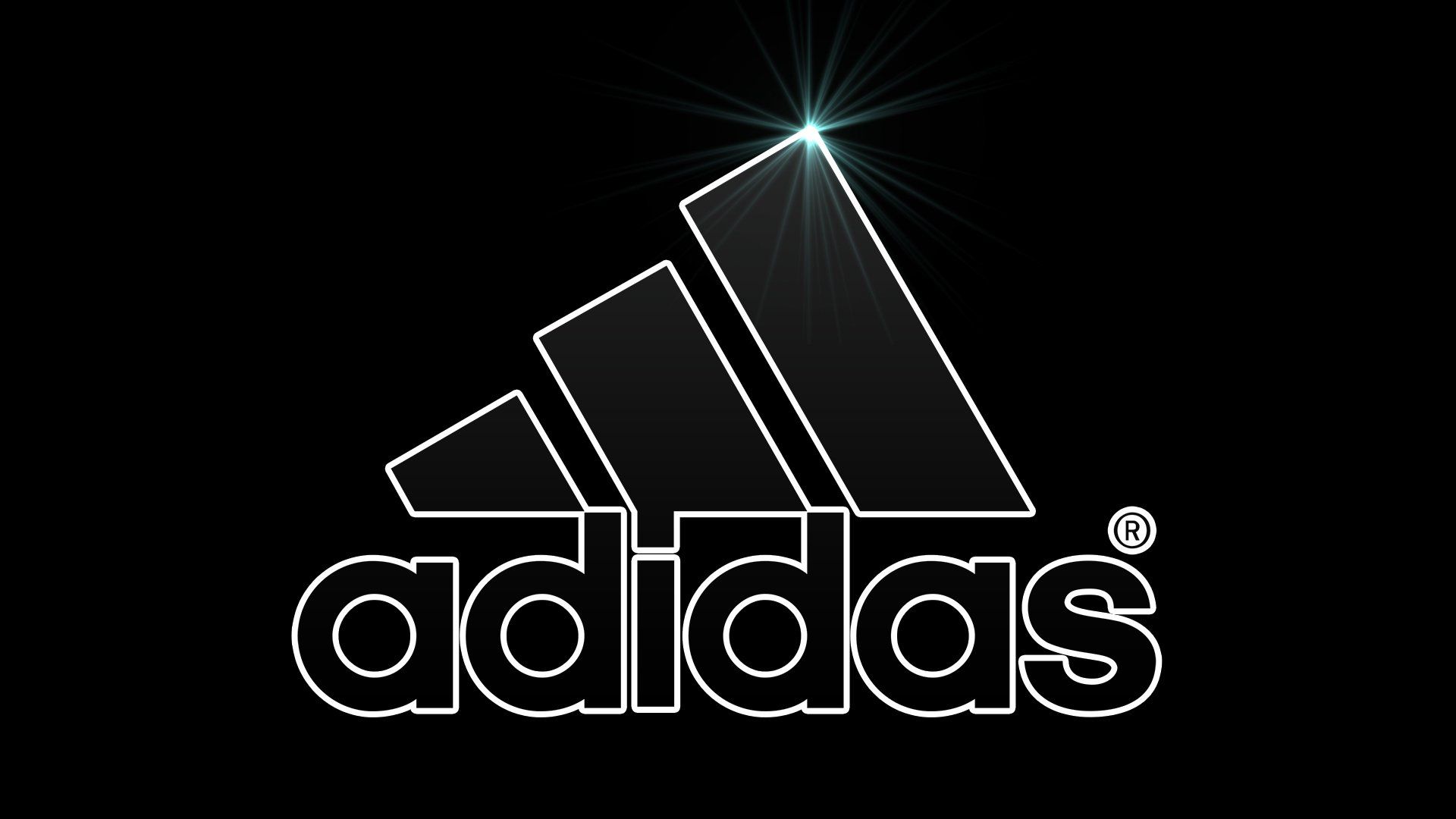 Red And Black Adidas Logo Wallpapers