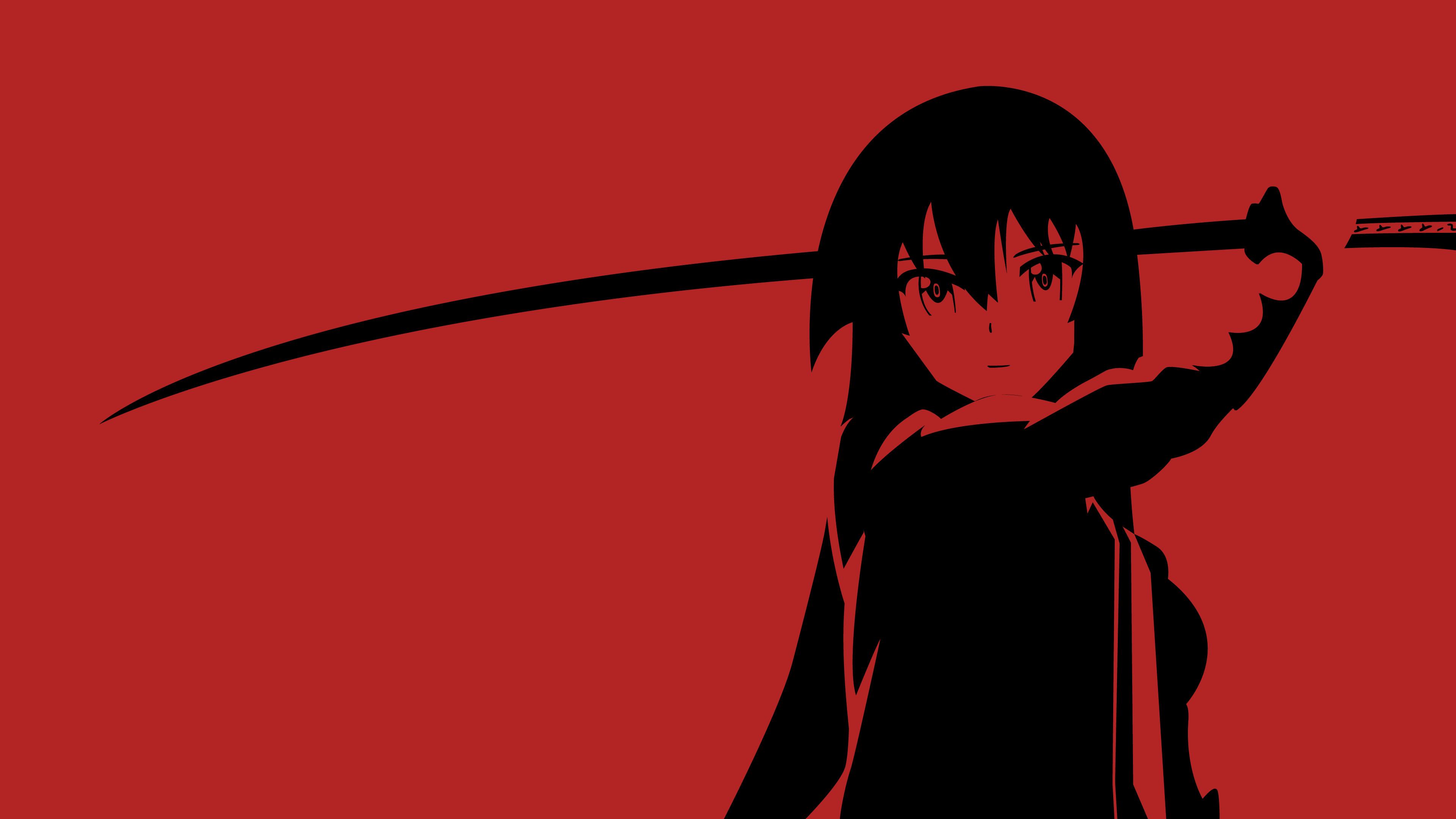 Red And Black Anime Artwork Wallpapers