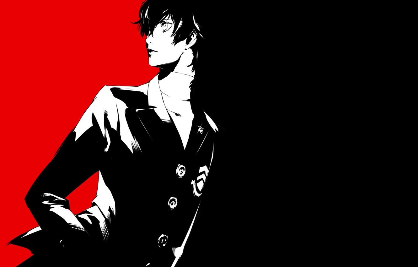 Red And Black Anime Artwork Wallpapers