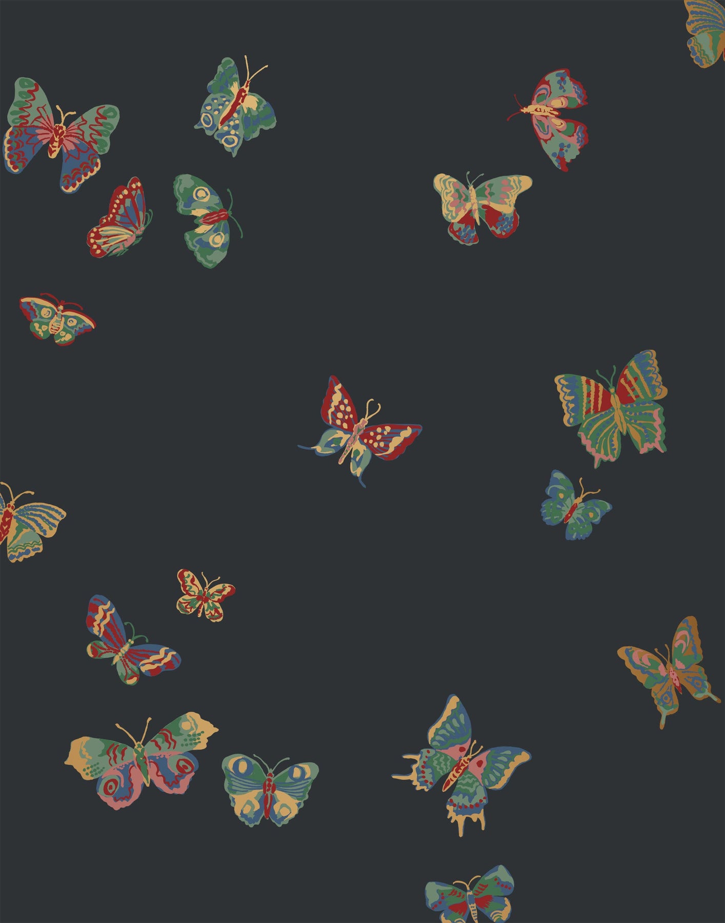 Red And Black Butterfly Wallpapers