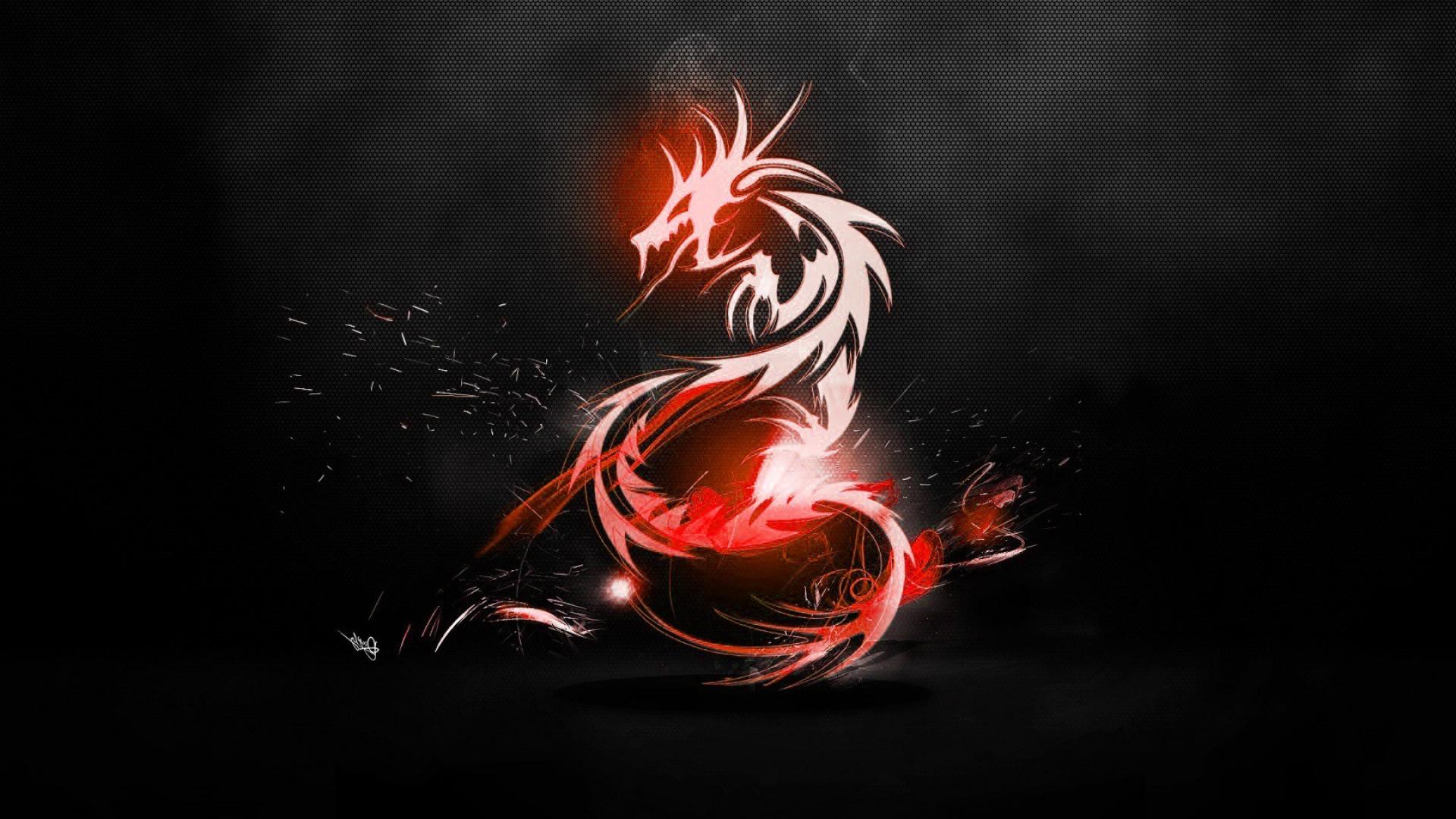 Red And Black Dragon Wallpapers