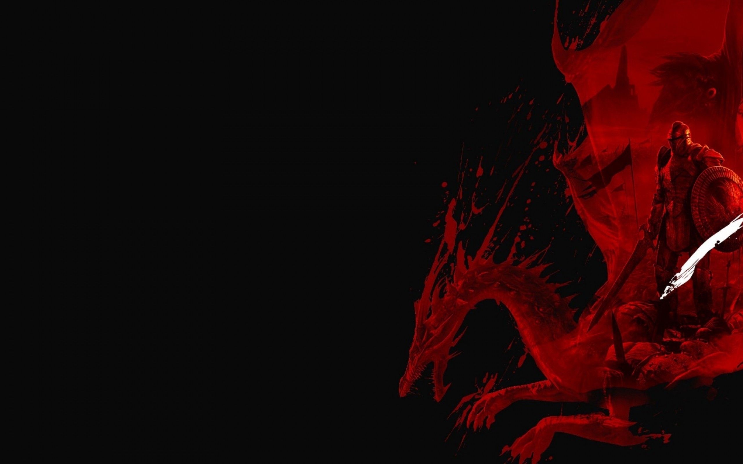 Red And Black Dragon Wallpapers