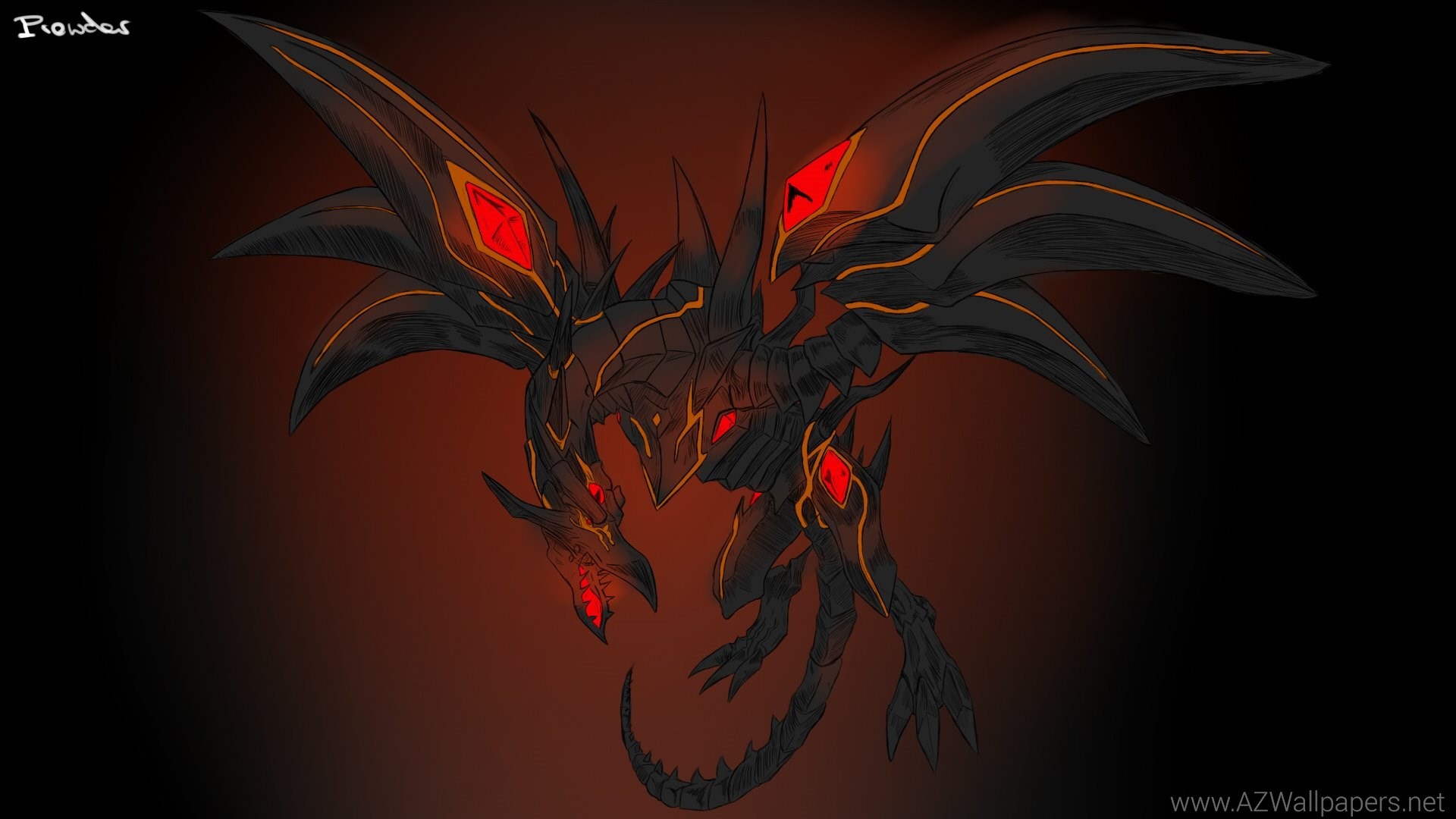 Red And Black Dragon Wallpapers