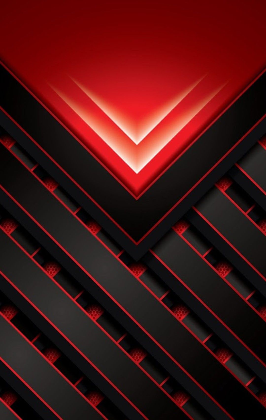 Red And Black Geometric Wallpapers