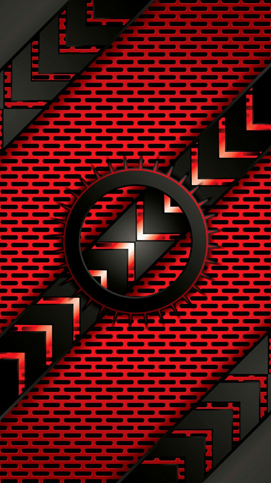 Red And Black Geometric Wallpapers