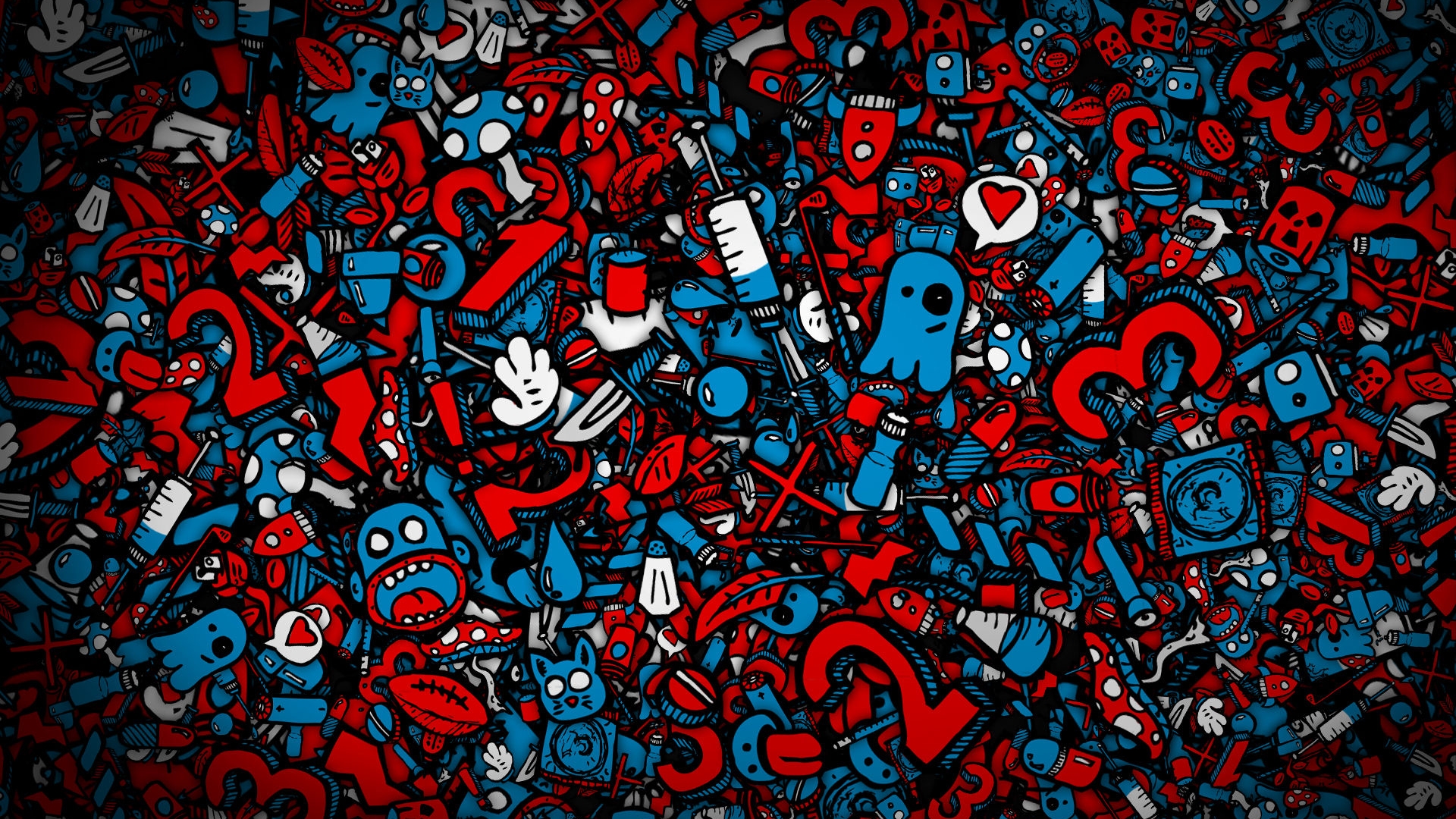 Red And Blue Wallpapers