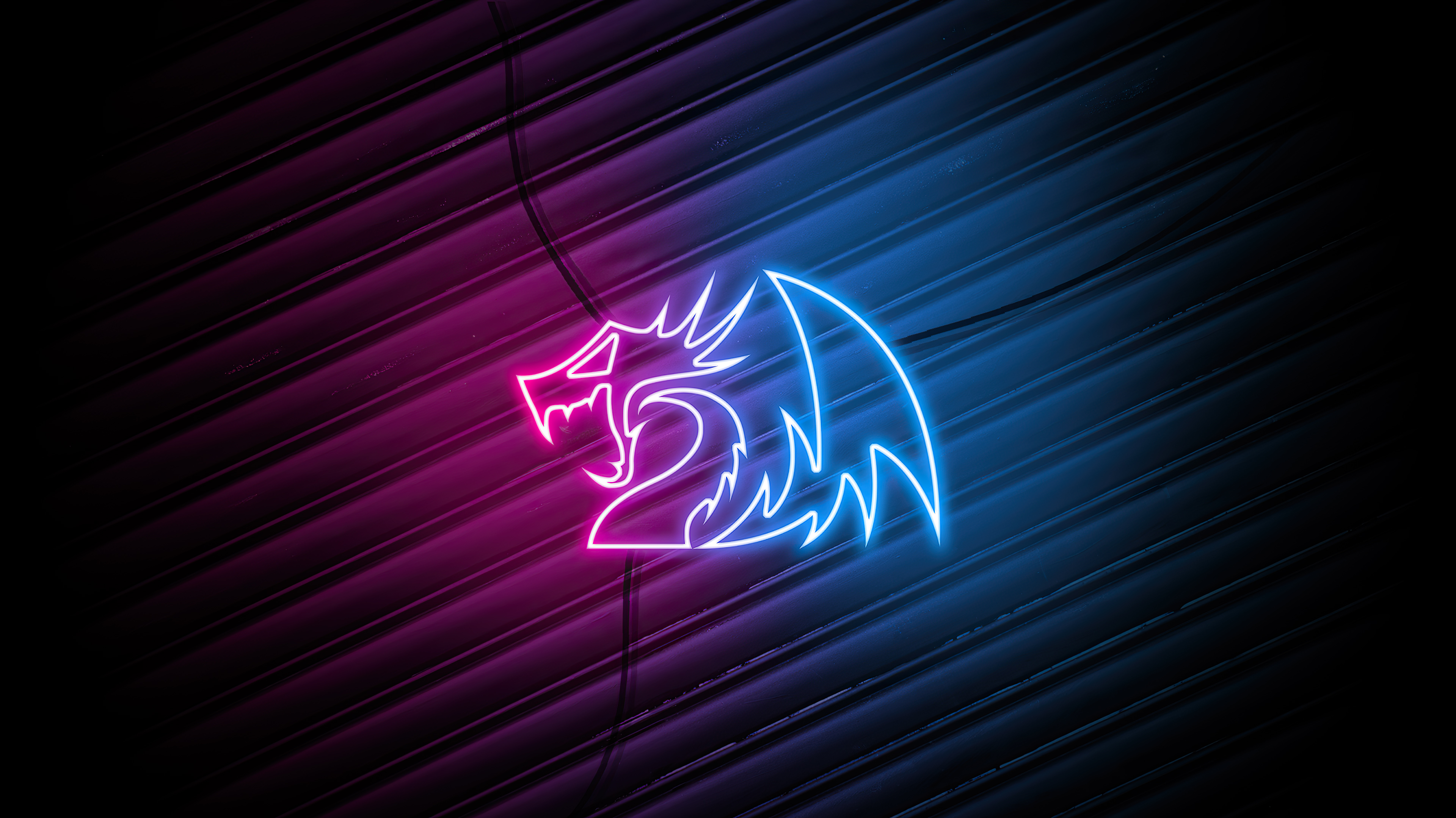 Red And Blue Dragon Wallpapers