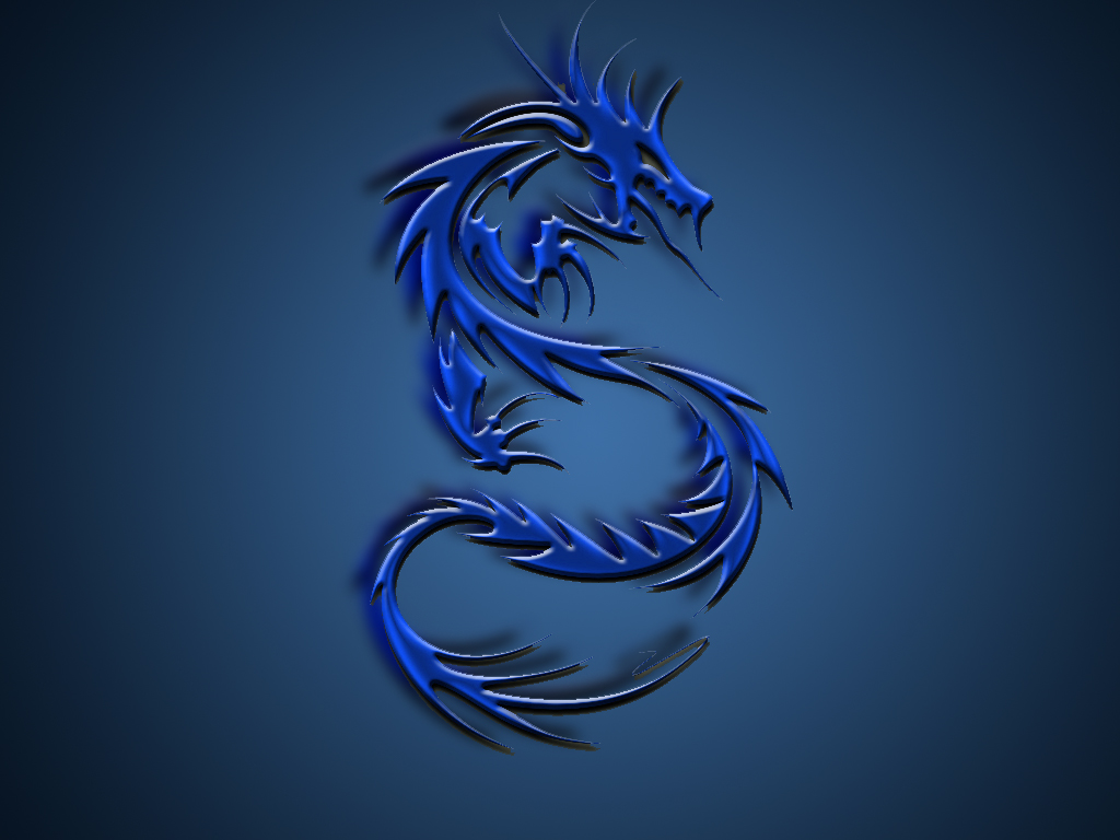 Red And Blue Dragon Wallpapers