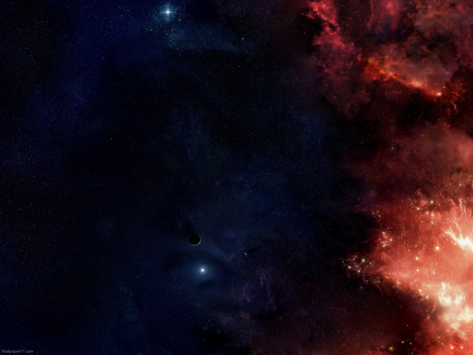 Red And Blue Galaxy Wallpapers