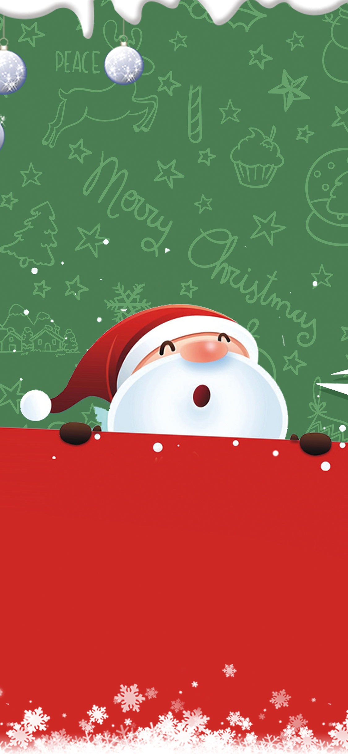 Red And Green Christmas Wallpapers