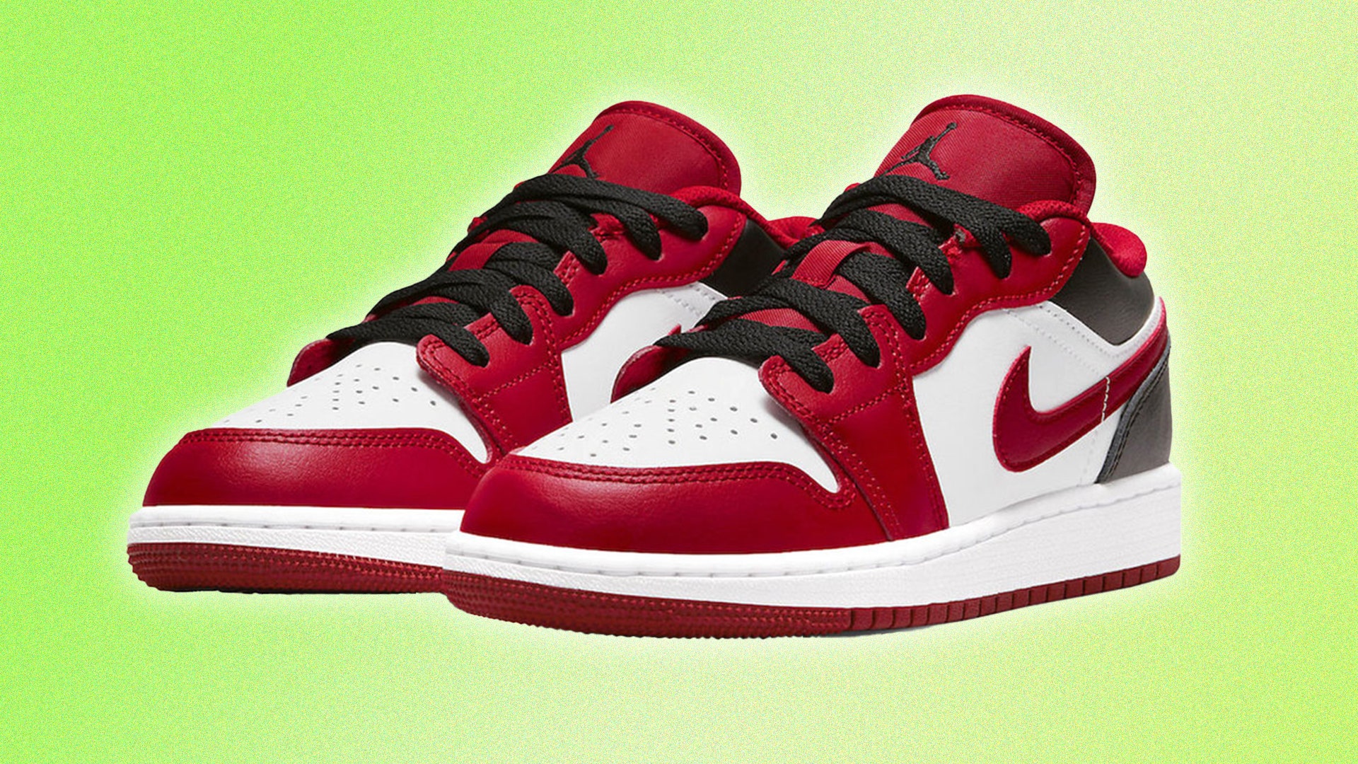 Red And White Jordan Shoes Wallpapers