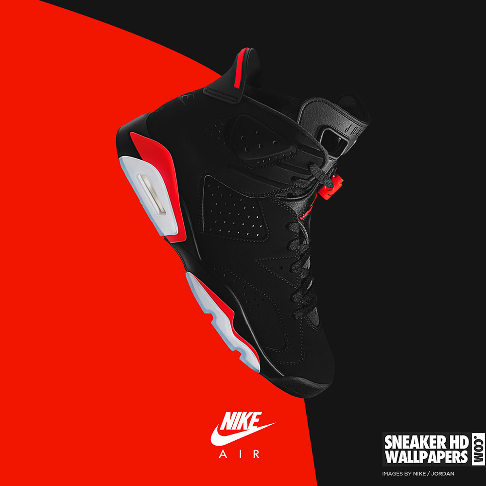 Red And White Jordan Shoes Wallpapers