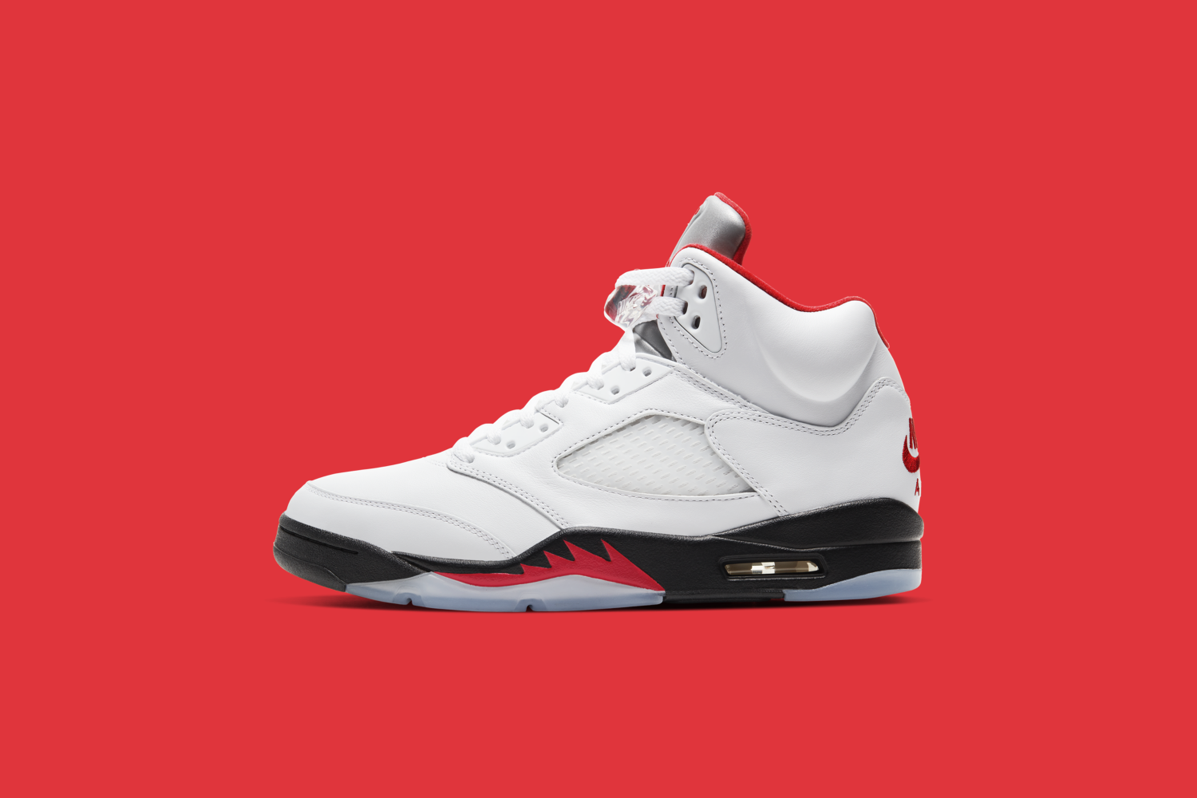 Red And White Jordan Shoes Wallpapers